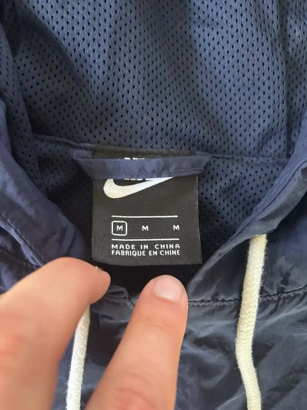 Nike Sportswear Swoosh Tape Quarter-Zip Pullover Windbreaker Jacket